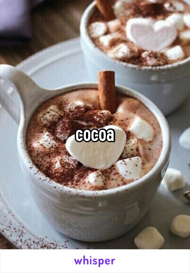 cocoa