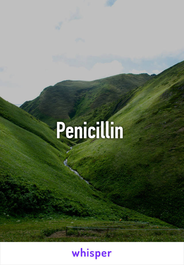 Penicillin 