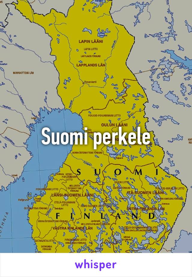 Suomi perkele