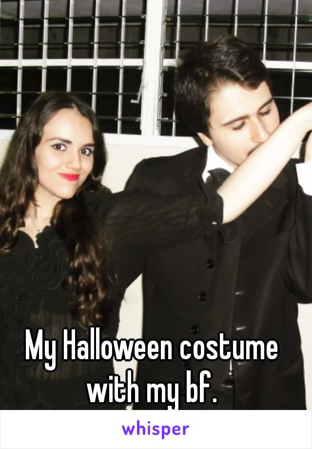 My Halloween costume with my bf. 