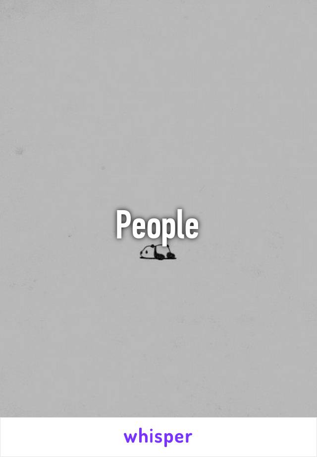 People