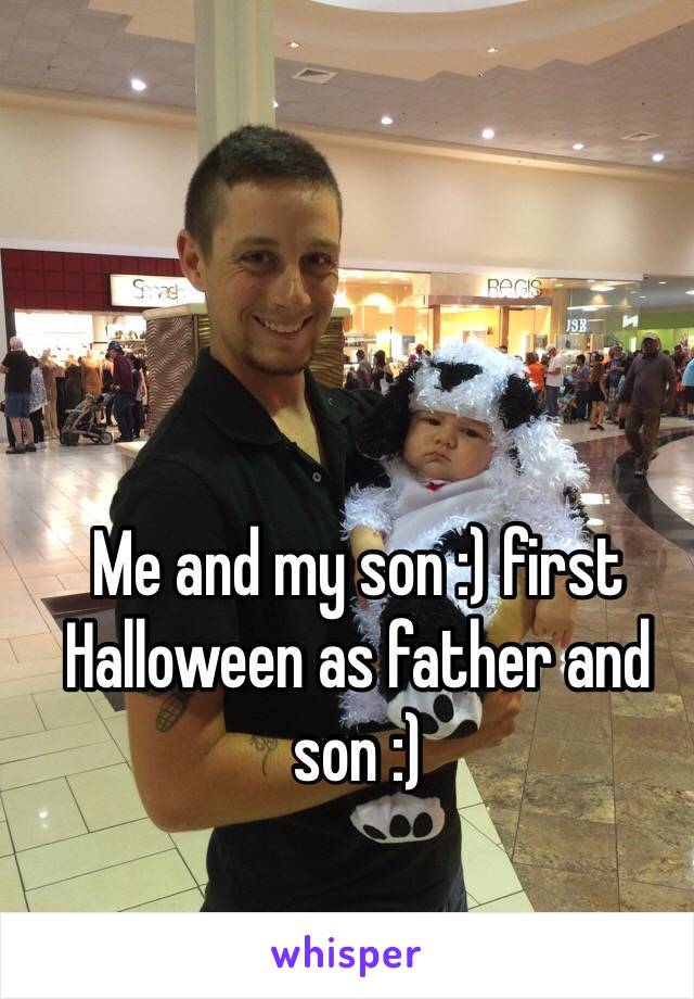 Me and my son :) first Halloween as father and son :)