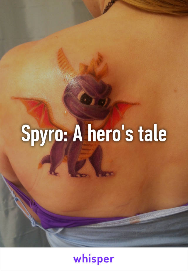 Spyro: A hero's tale