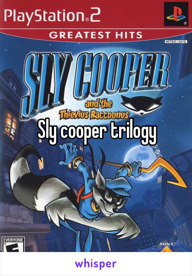 Sly cooper trilogy 