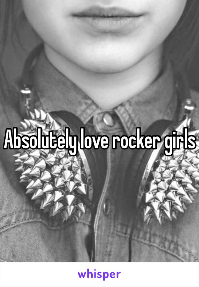 Absolutely love rocker girls