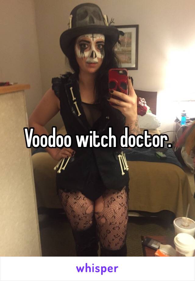 Voodoo witch doctor.