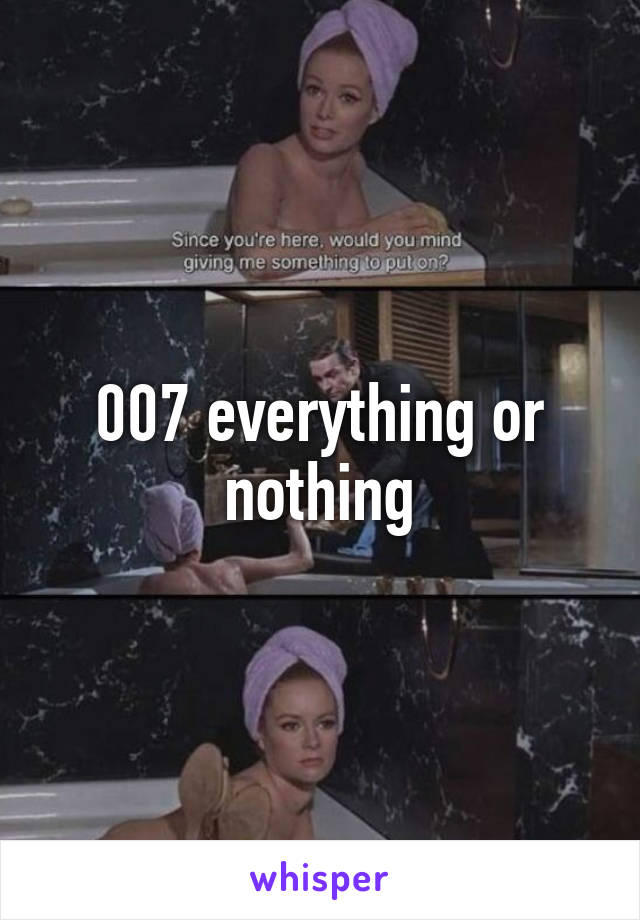 007 everything or nothing