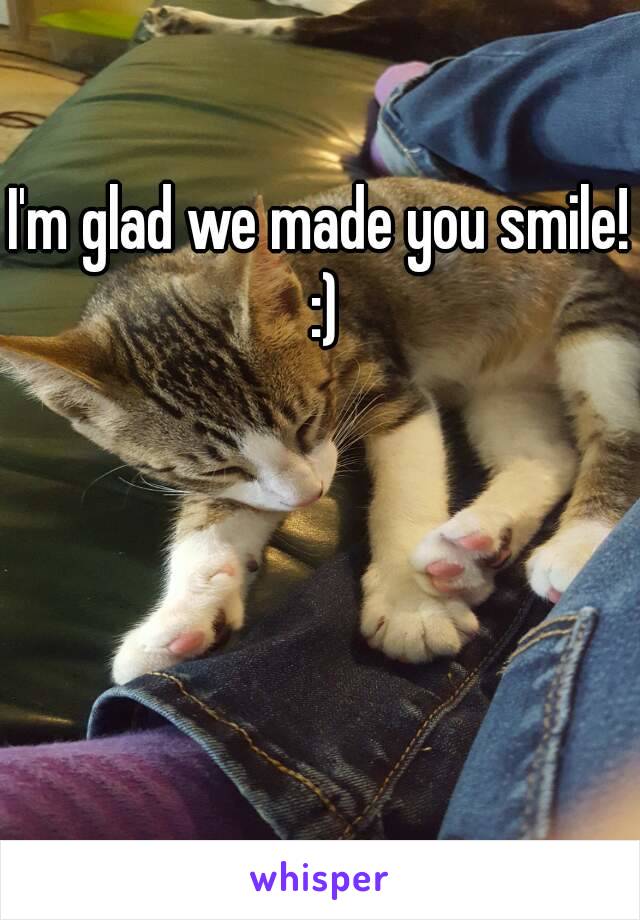 I'm glad we made you smile! :)