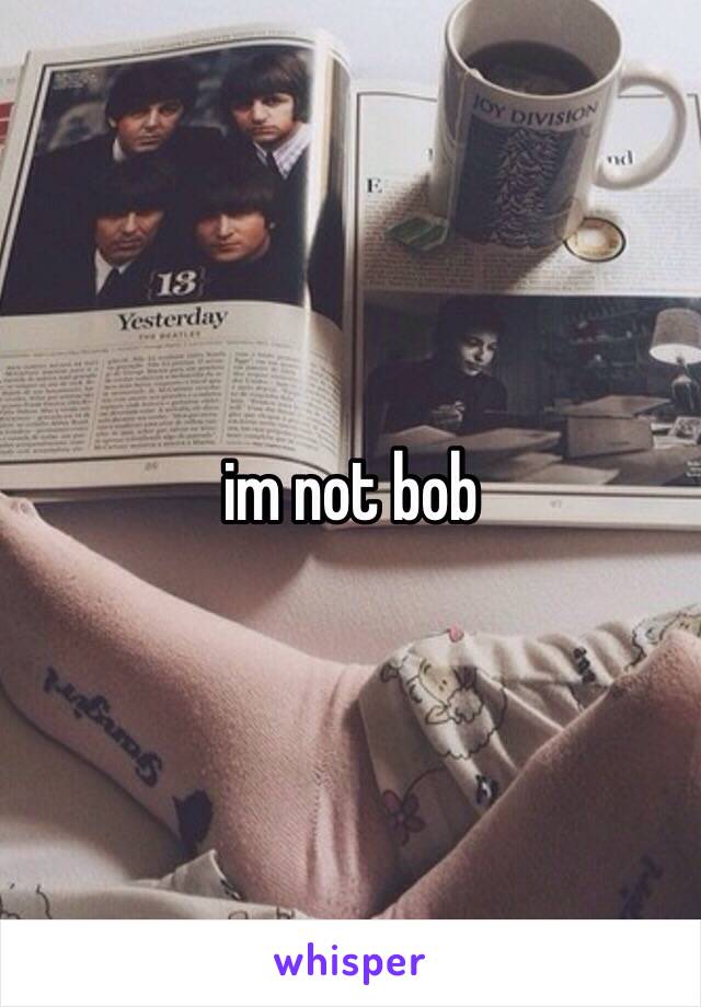 im not bob