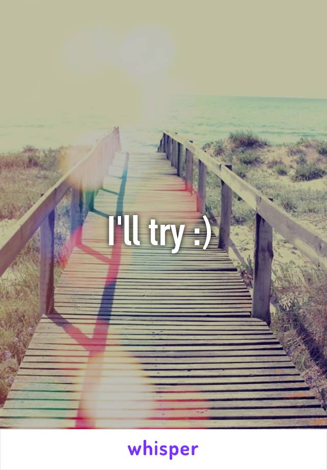 I'll try :) 