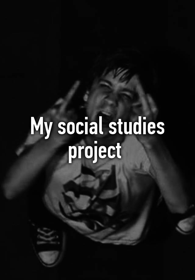 my-social-studies-project