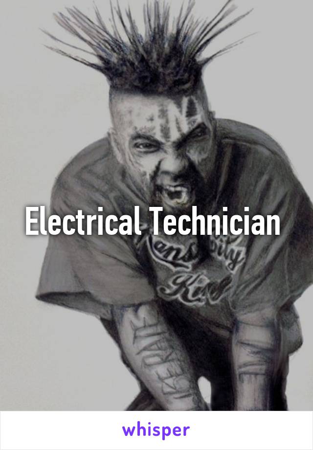 Electrical Technician 