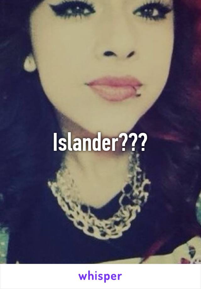 Islander???