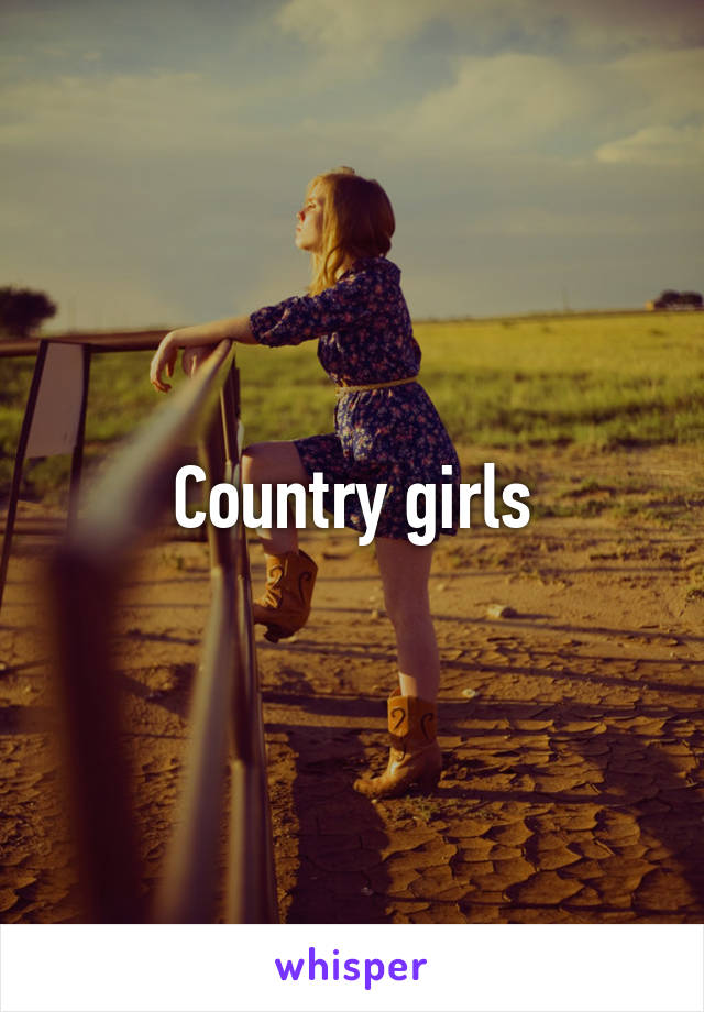 Country girls