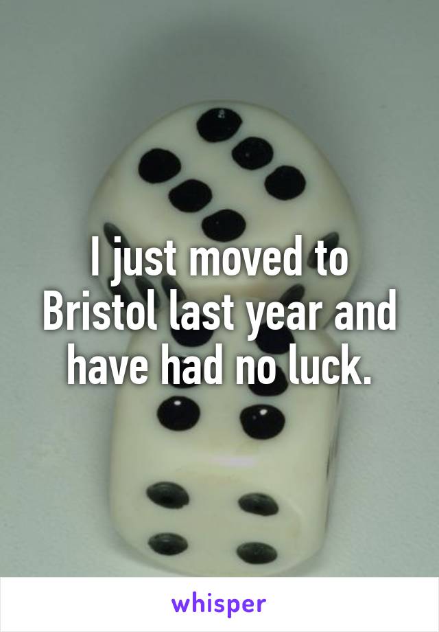 I just moved to Bristol last year and have had no luck.