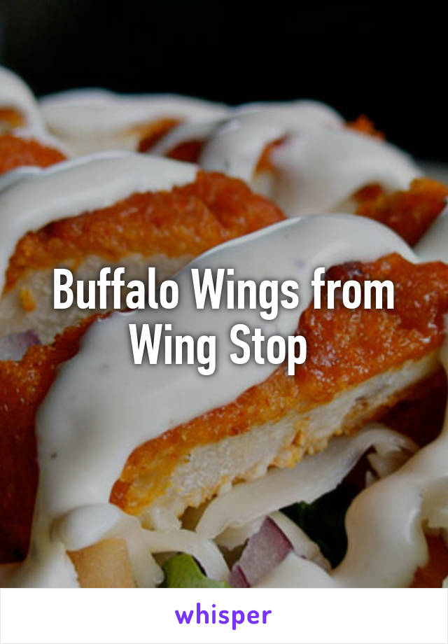 Buffalo Wings from Wing Stop 