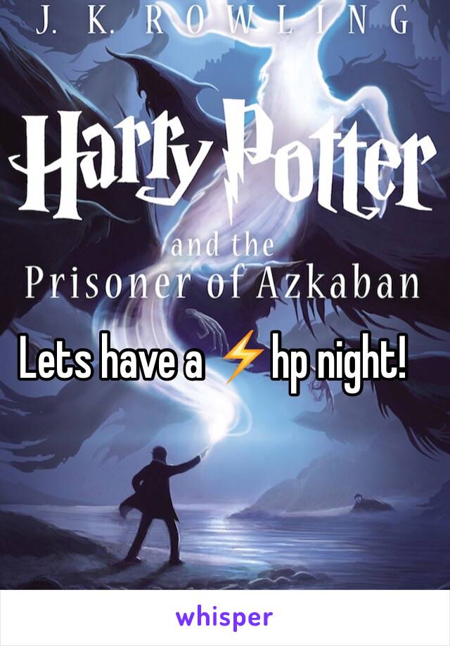 Lets have a ⚡️hp night!