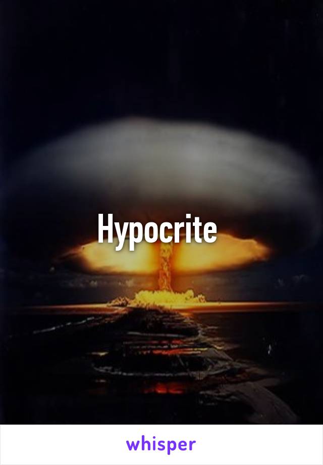 Hypocrite 