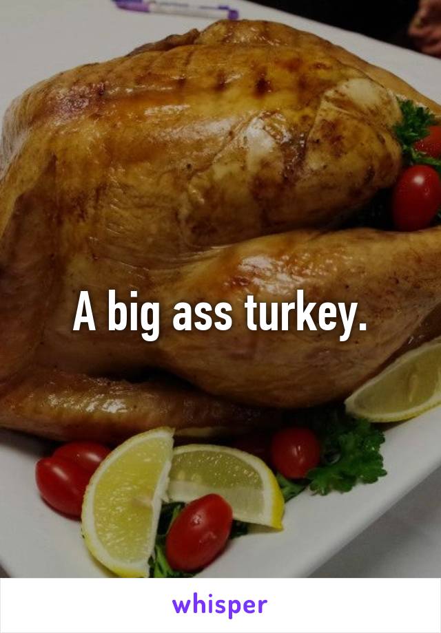 A big ass turkey.