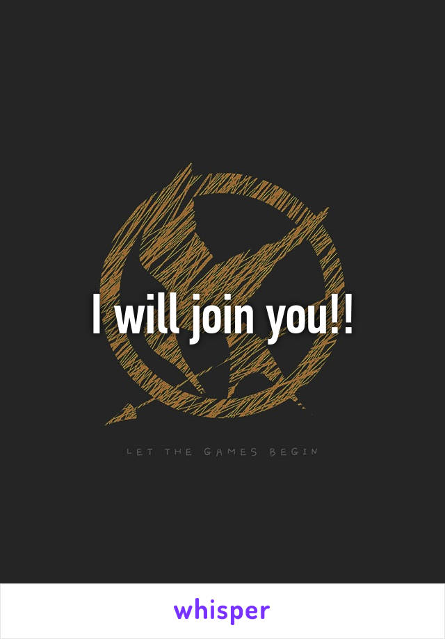 I will join you!!