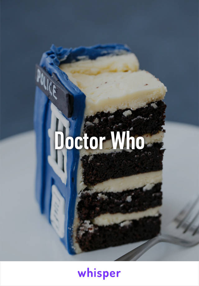 Doctor Who