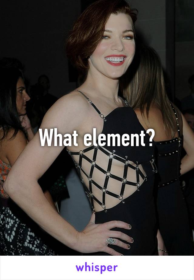 What element?