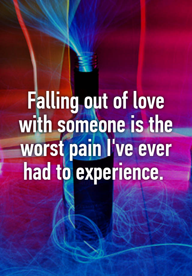 How To Tell If Your Falling Out Of Love With Someone