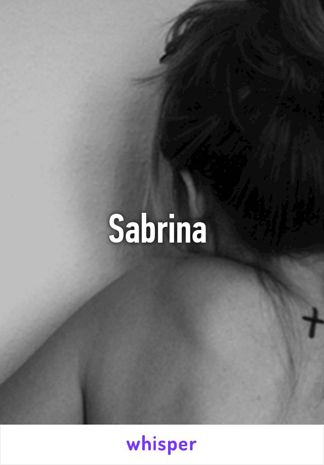 Sabrina 