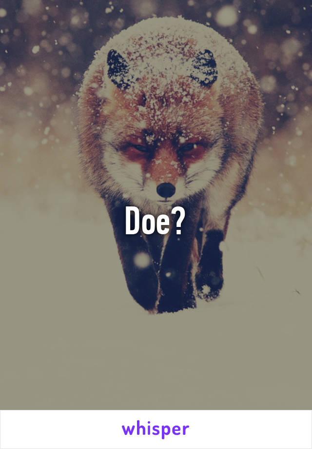 Doe?