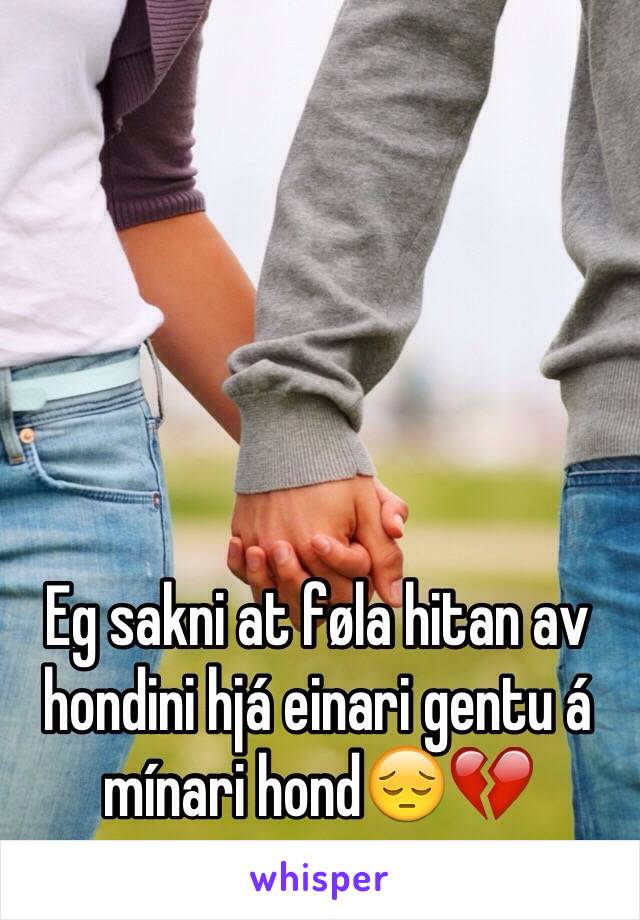 Eg sakni at føla hitan av hondini hjá einari gentu á mínari hond😔💔