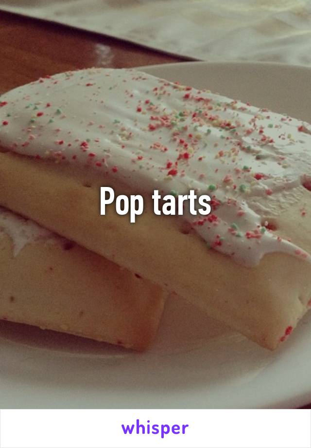 Pop tarts
