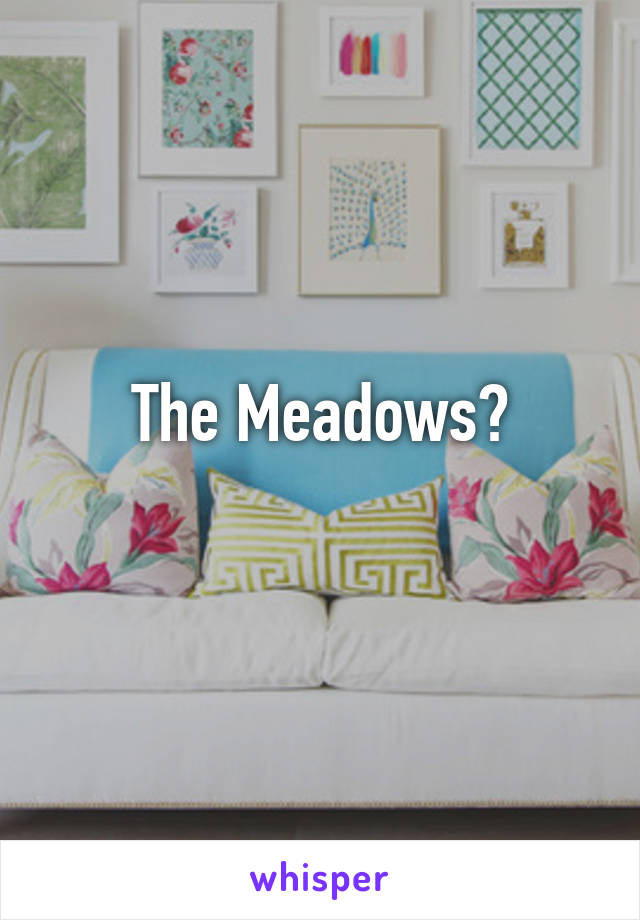 The Meadows?
