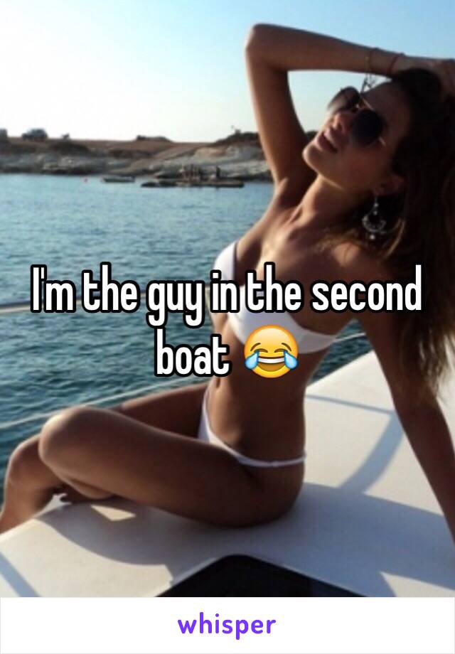 I'm the guy in the second boat 😂
