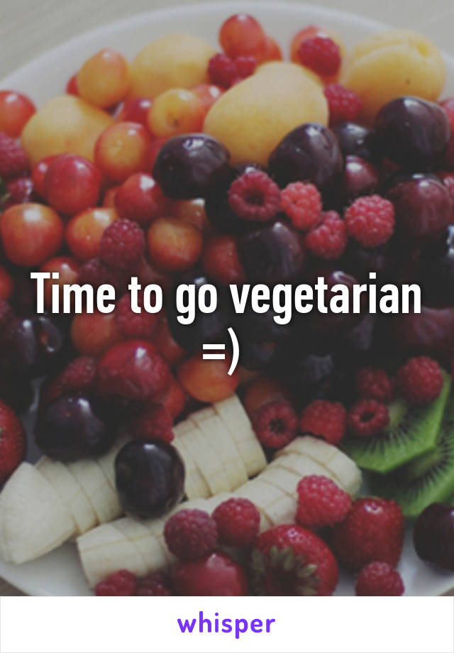 Time to go vegetarian =) 