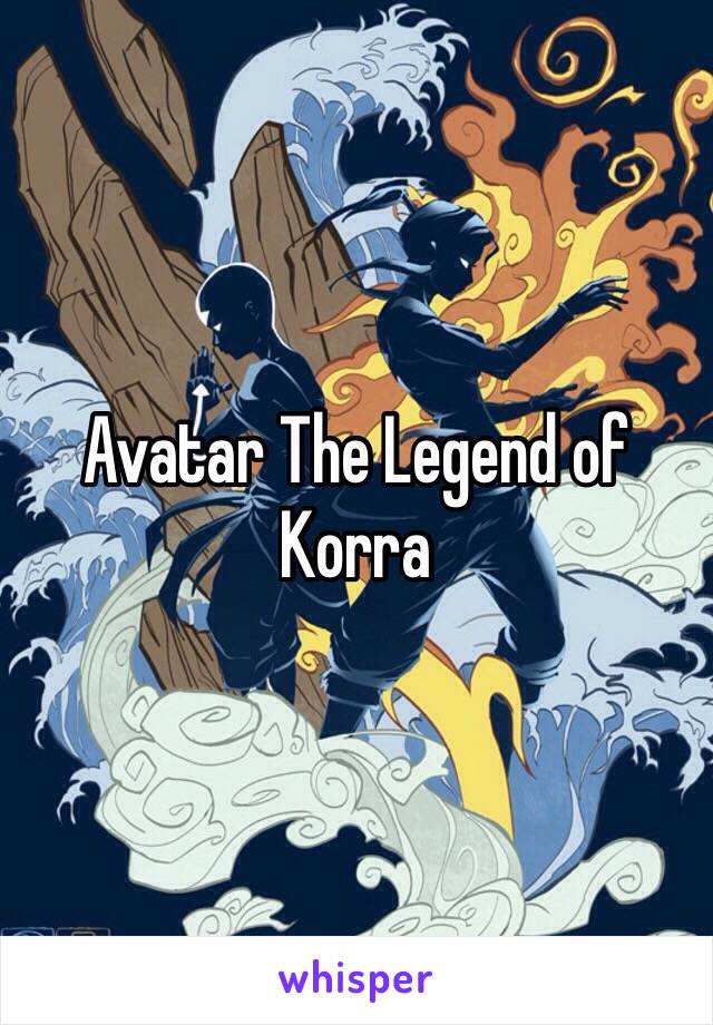 Avatar The Legend of Korra 