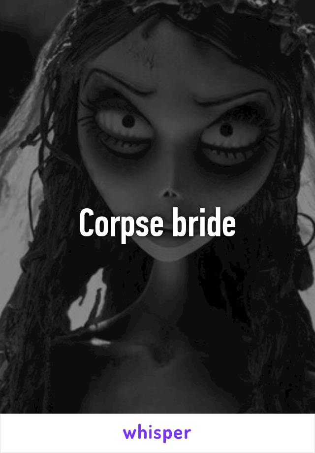 Corpse bride