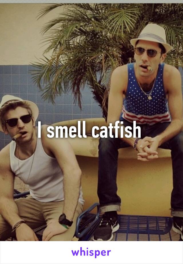 I smell catfish 