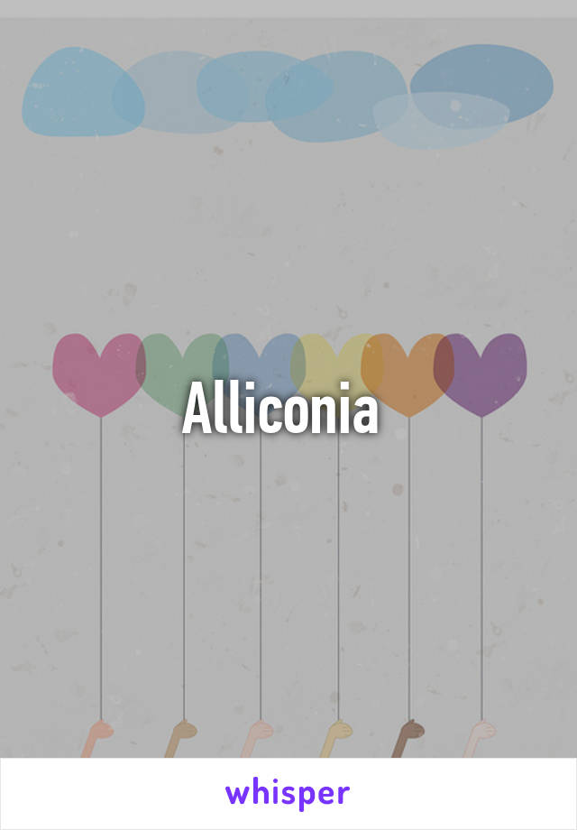 Alliconia 