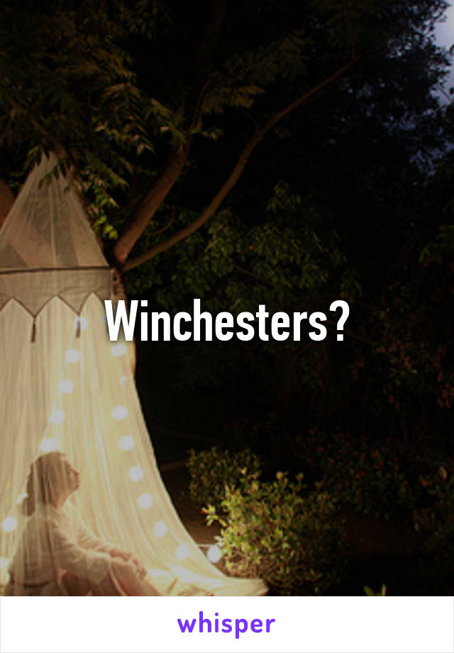 Winchesters?