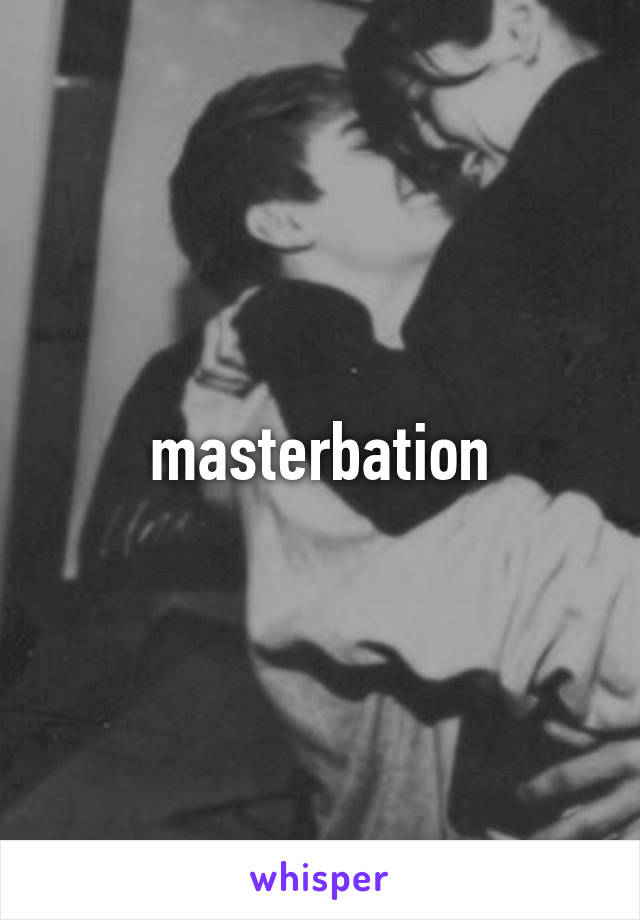 masterbation