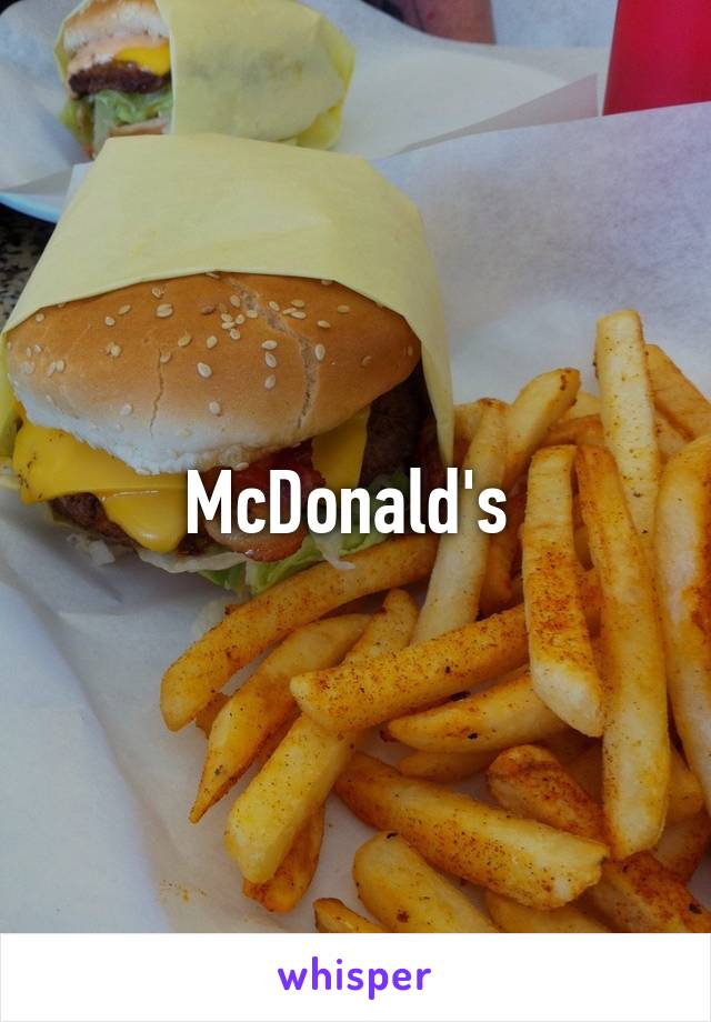 McDonald's 