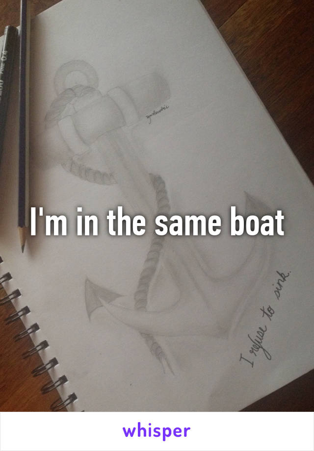 I'm in the same boat