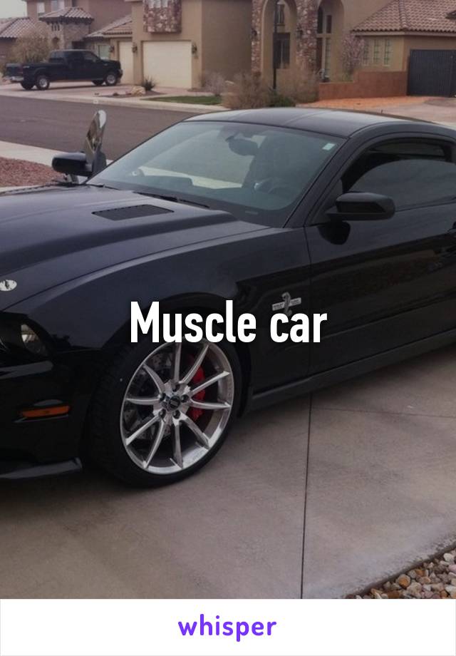 Muscle car