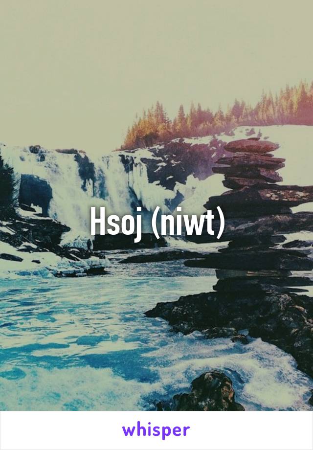 Hsoj (niwt)