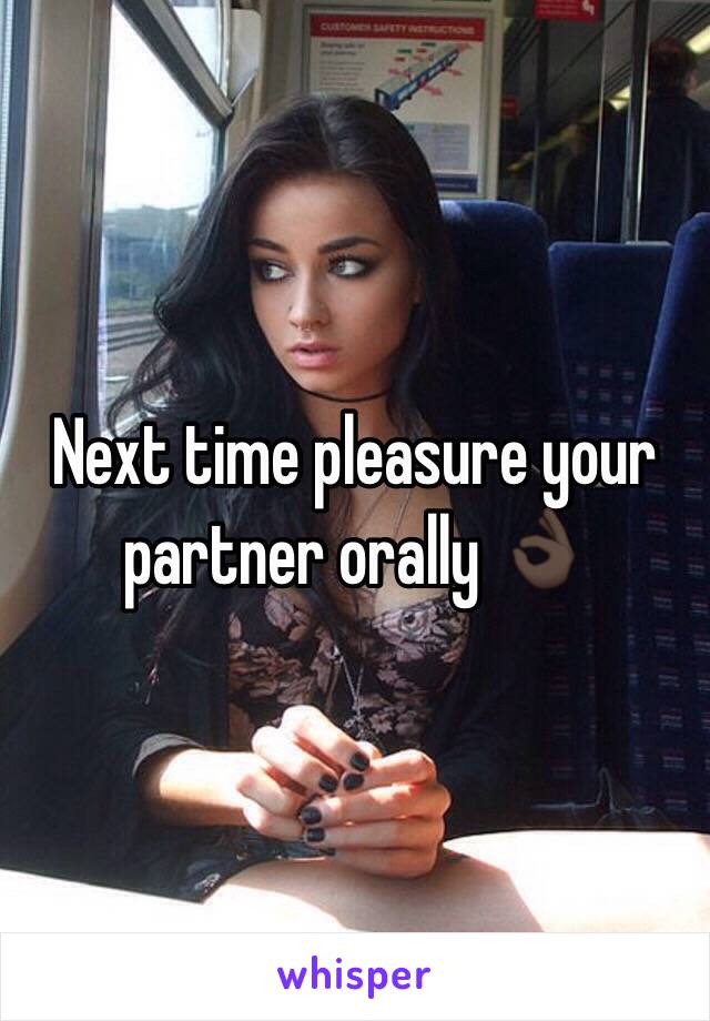 Next time pleasure your partner orally 👌🏿