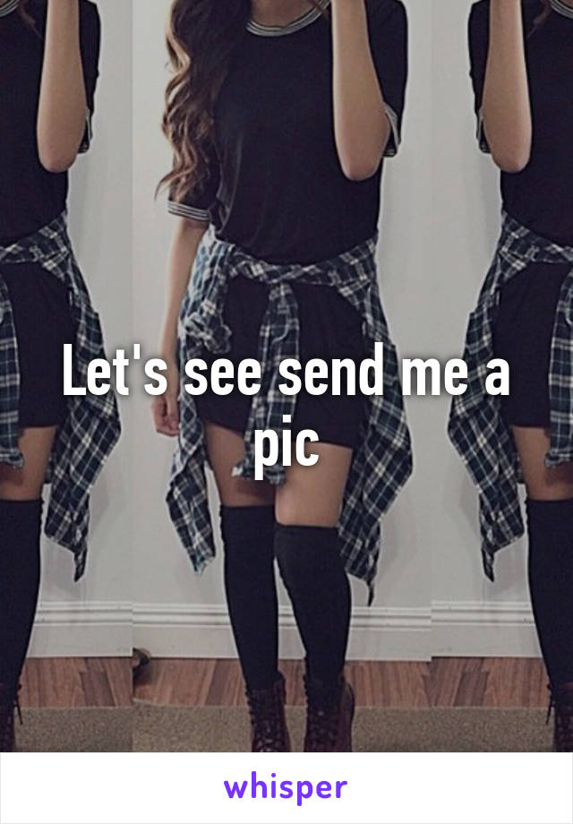 Let's see send me a pic