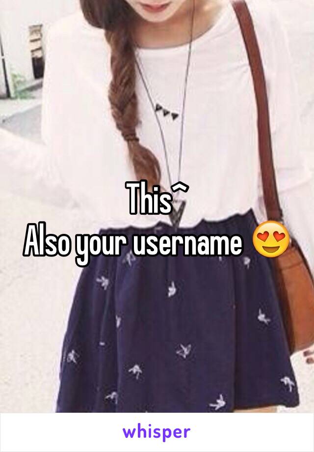 This^
Also your username 😍