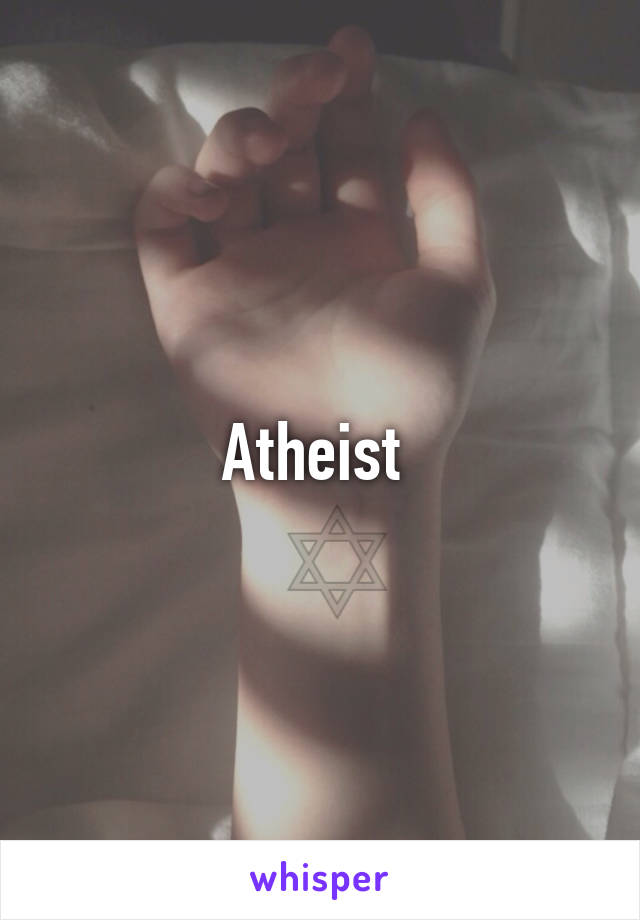 Atheist 