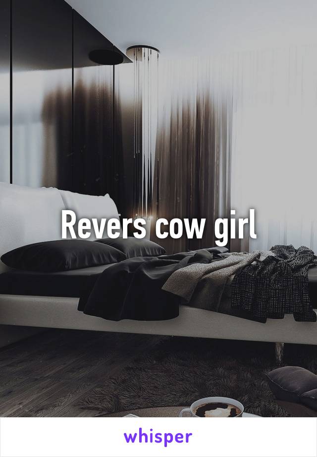 Revers cow girl