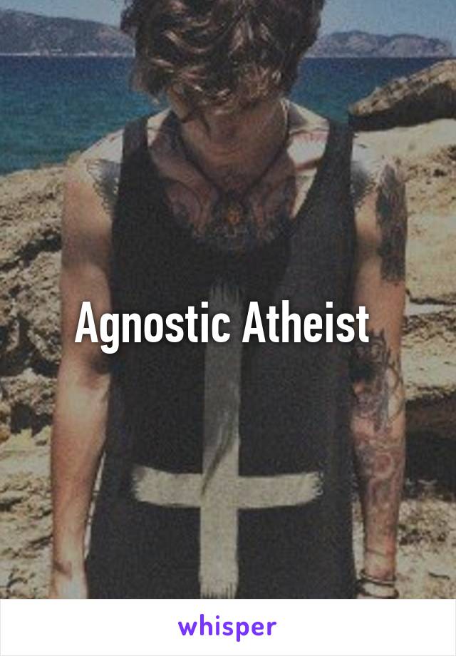 Agnostic Atheist 